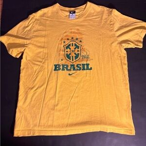 Vintage Nike Brasil Soccer t-shirt  Size XL